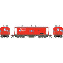 PREORDER Athearn Genesis HO ATHG-3198 GEN ICC Bay Window Caboose w/Lights, Legendary Liveries Late Red SP