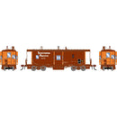 PREORDER Athearn Genesis HO ATHG-3209 GEN ICC Bay Window Caboose w/Lights & Sound, late SP