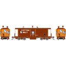 PREORDER Athearn Genesis HO ATHG-3215 GEN ICC Bay Window Caboose w/Lights & Sound, Early SSW
