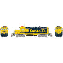 PREORDER Athearn Genesis HO ATHG-3250 GEN GP7u Locomotive w/DCC & Sound, Primed For Grime BNSF 'Patched ATSF'