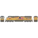 PREORDER Athearn Genesis HO ATHG-3290 GEN SD70M Locomotive w/DCC & Sound, Primed For Grime UP 'Flared Radiators & PTC'