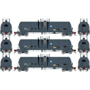 PREORDER Athearn Genesis HO ATHG-3330 GEN GATC 20K Gallon Tank Car, Primed For Grime GATX 'Black-Service Driven'