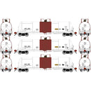 PREORDER Athearn Genesis HO ATHG-3338 GEN GATC 20K Gallon Tank Car, GATX 'White w/Red Band'
