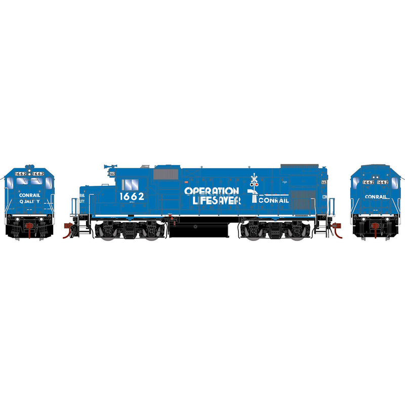 PREORDER Athearn Genesis ATHG13240 HO GP15-1, Conrail/Operation LifeSaver