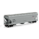 Athearn Genesis ATHG15435 HO ACF 4600 3-Bay Center Flow Hopper, CNW