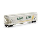 Athearn Genesis ATHG15438 HO ACF 4600 3-Bay Center Flow Hopper, SOO