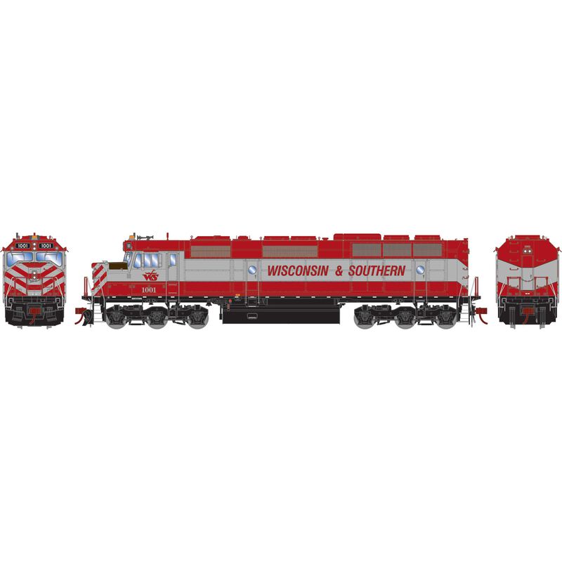 PREORDER Athearn Genesis ATHG18378 HO F45 Locomotive With DCC & Sound, WSOR