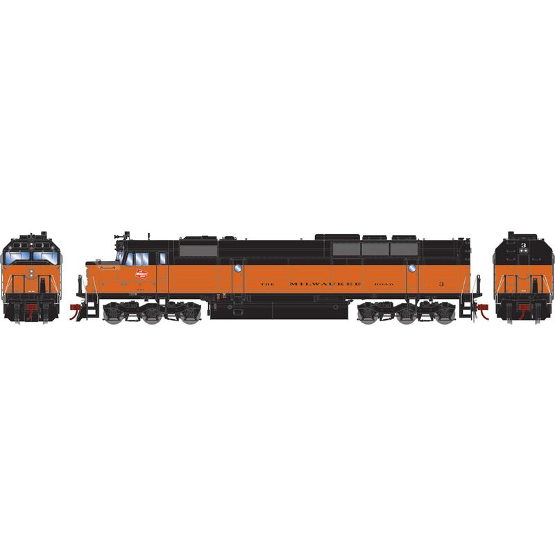 PREORDER Athearn Genesis ATHG18386 HO FP45 Locomotive With DCC & Sound, MILW