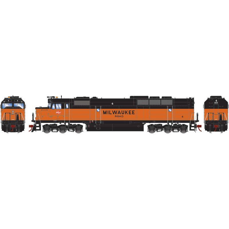 PREORDER Athearn Genesis ATHG18387 HO FP45 Locomotive With DCC & Sound, MILW
