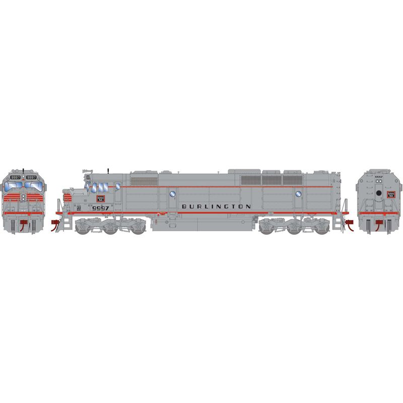 PREORDER Athearn Genesis ATHG18288 HO FP45 Locomotive, CB&Q