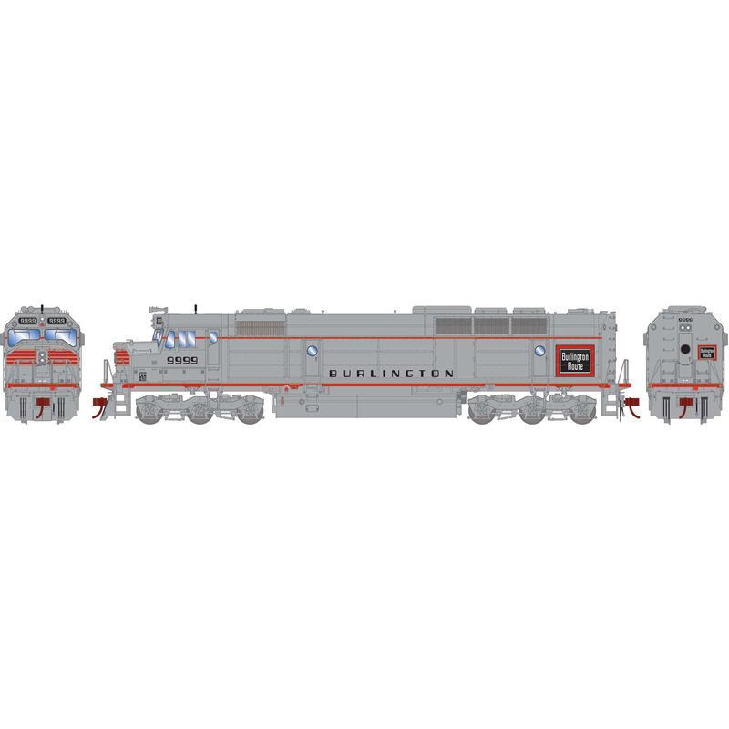 PREORDER Athearn Genesis ATHG18389 HO FP45 Locomotive With DCC & Sound, CB&Q