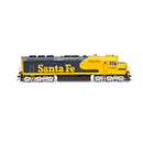 Athearn Genesis ATHG18368 HO F45 Locomotive With DCC & Sound, ATSF