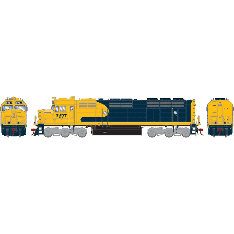 PREORDER Athearn Genesis ATHG18390 HO F45u Locomotive With DCC & Sound, MKCX