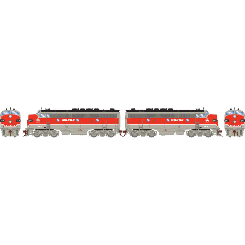 PREORDER Athearn Genesis ATHG19581 HO F3A/F3A Set, Monon #84-A/#84-B