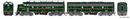 Athearn Genesis ATHG19684 HO "F5A/F5B" Set w/DCC & Sound, PRR
