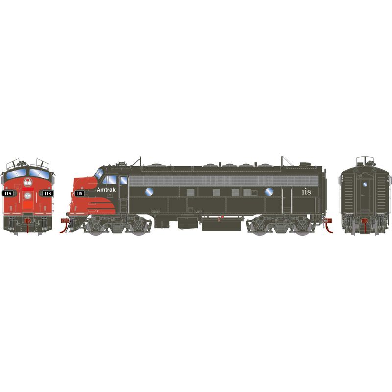 PREORDER Athearn Genesis ATHG19692 HO FP7A Locomotive With DCC & Sound, AMTK