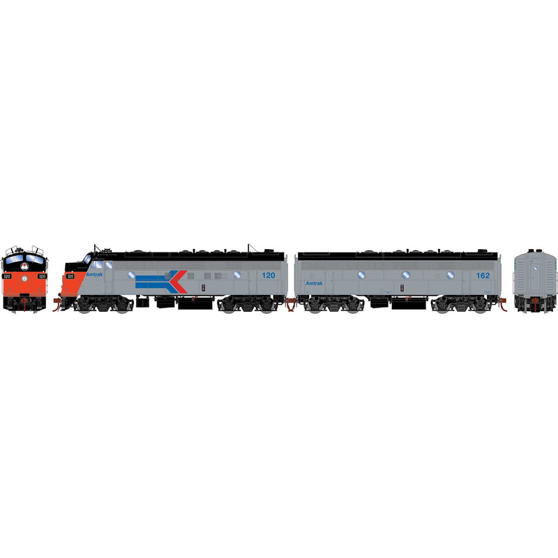 PREORDER Athearn Genesis ATHG19694 HO FP7A/F7B Locomotive With DCC & Sound, AMTK