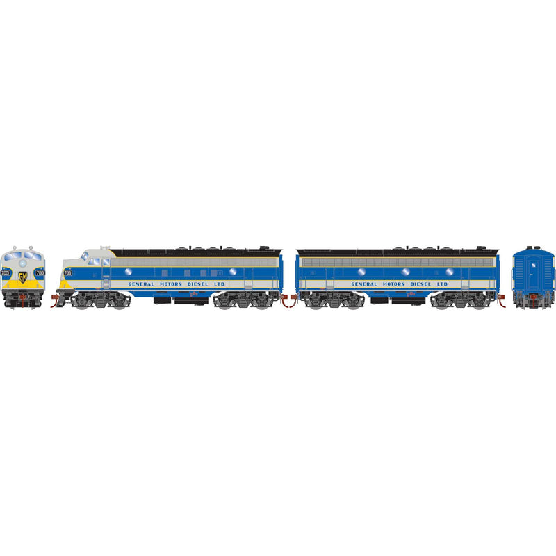 PREORDER Athearn Genesis ATHG19598 HO FP7/F7B Locomotive, EMD Demo