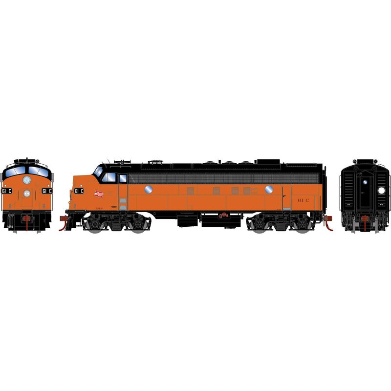 PREORDER Athearn Genesis ATHG19703 HO FP7A Locomotive With DCC & Sound, MILW