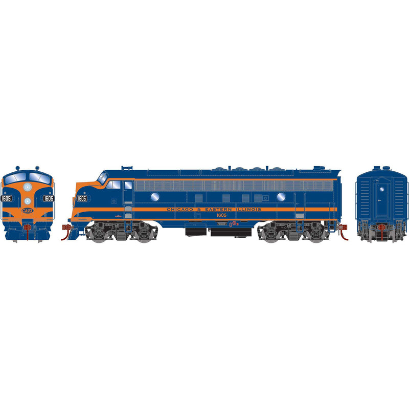 PREORDER Athearn Genesis ATHG19610 HO FP7 Locomotive, C&EI