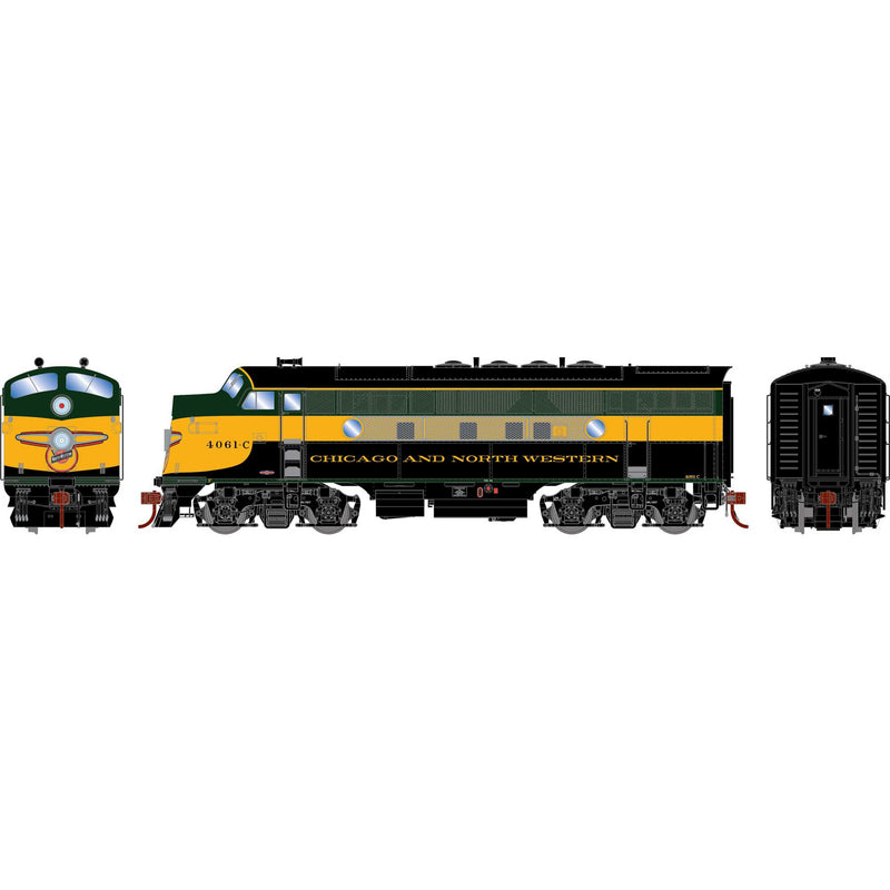 PREORDER Athearn Genesis ATHG19669 HO F3A w/DCC & Sound, C&NW