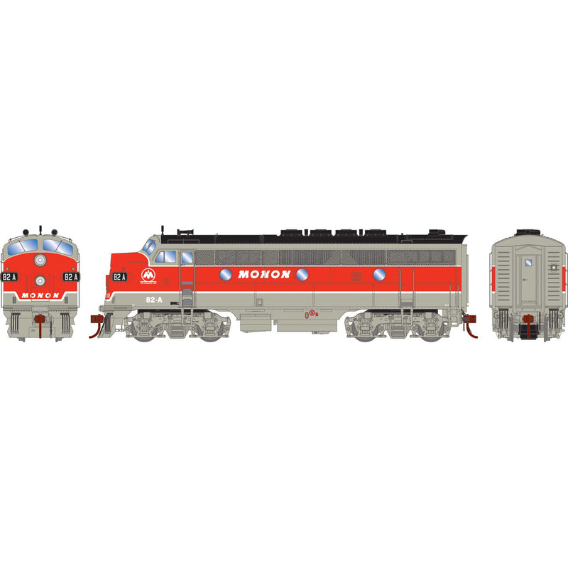 PREORDER Athearn Genesis ATHG19679 HO F3A w/DCC & Sound, Monon