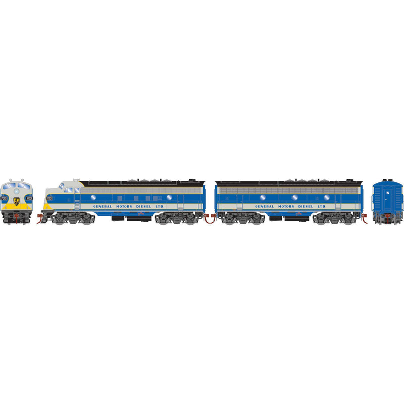 PREORDER Athearn Genesis ATHG19698 HO FP7/F7B Locomotive With DCC & Sound, EMD Demo