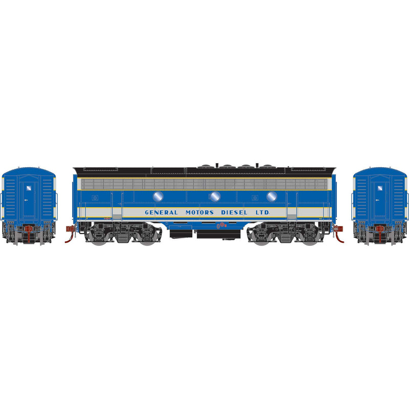 PREORDER Athearn Genesis ATHG19699 HO F7B Locomotive With DCC & Sound, EMD Demo