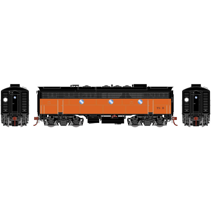 PREORDER Athearn Genesis ATHG19704 HO F7B Locomotive With DCC & Sound, MILW