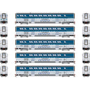 PREORDER Athearn HO ATHG23743 Surfliner Cars with Lights, Amtrak (5)