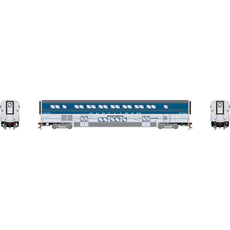 PREORDER Athearn Genesis ATHG23791 HO Surfliner Coach w/Lights & Sound, Amtrak