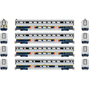 PREORDER Athearn Genesis HO G24458 M-K California Cars with Lights and Sound, Amtrak (CDTX) (4)
