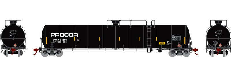 Athearn Genesis HO G25585 33,900 Gallon LPG Tank Car, Procor