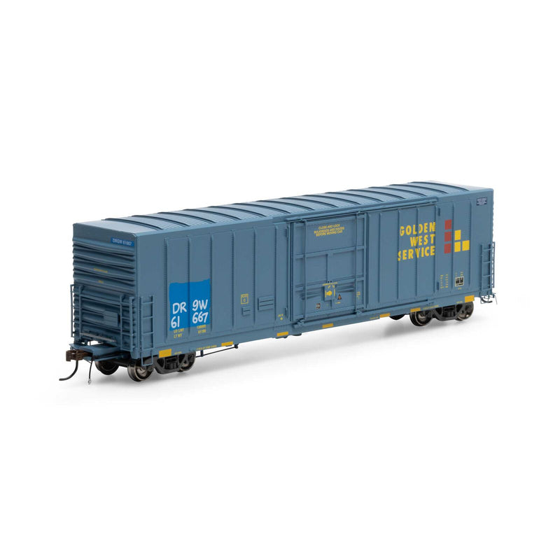 Athearn Genesis ATHG26887 HO 50' PC&F Ex-Post Box, PFG / D&RGW