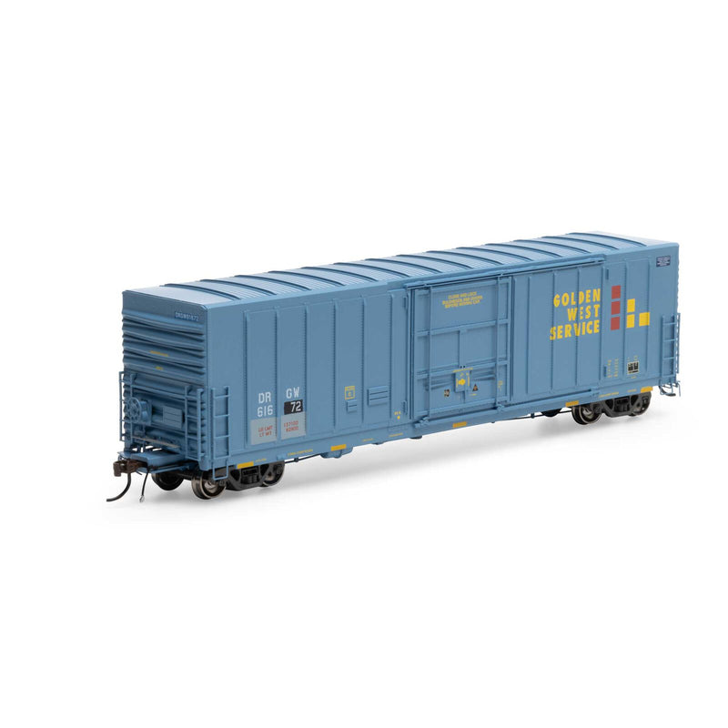 Athearn Genesis ATHG26888 HO 50' PC&F Ex-Post Box, PFG / D&RGW