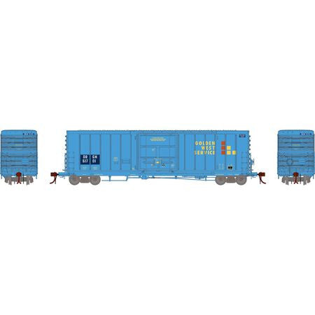 Athearn Genesis HO G26889 50' PC&F Exterior Post Box Car, Pacific Fruit Growers (DRGW)