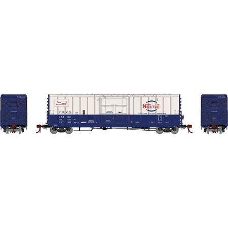 Athearn Genesis HO G26893 50' PC&F Exterior Post Box Car, Nestle (TNCX)