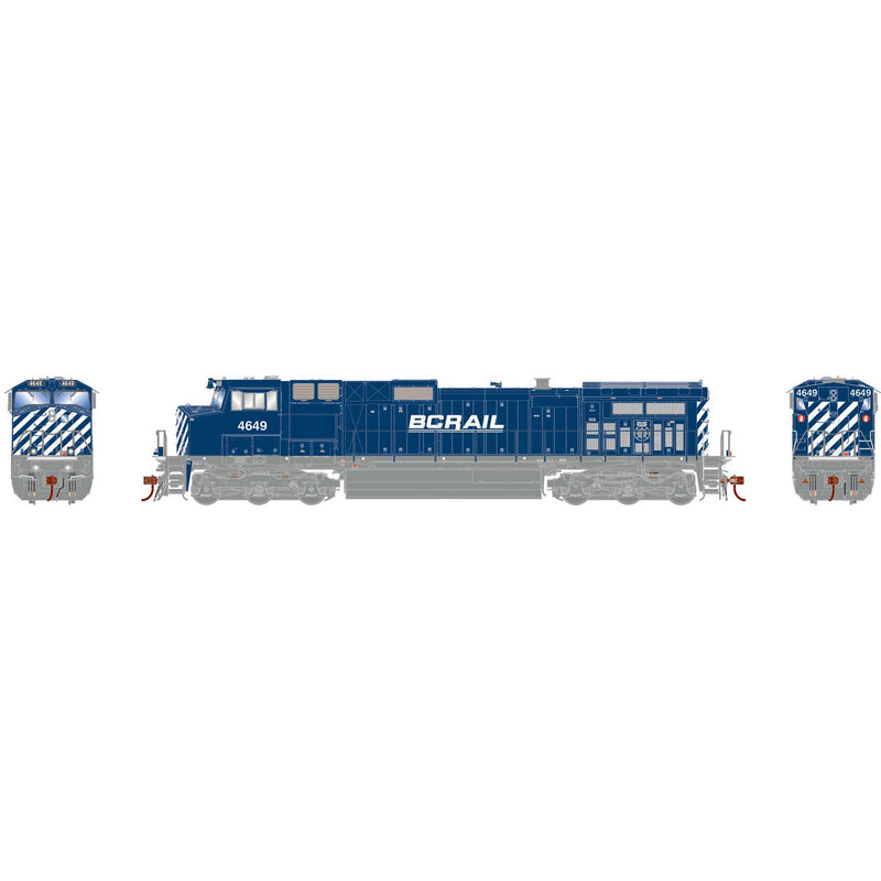 Athearn Genesis ATHG31564 HO Dash 9-44CW, BCOL