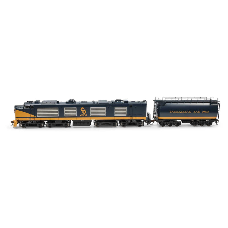 Athearn Genesis HO G41148 Gas Turbine with Tender, Chesapeake and Ohio