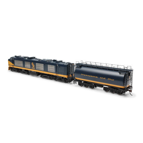 Athearn Genesis HO G41148 Gas Turbine with Tender, Chesapeake and Ohio