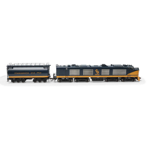 Athearn Genesis HO G41148 Gas Turbine with Tender, Chesapeake and Ohio