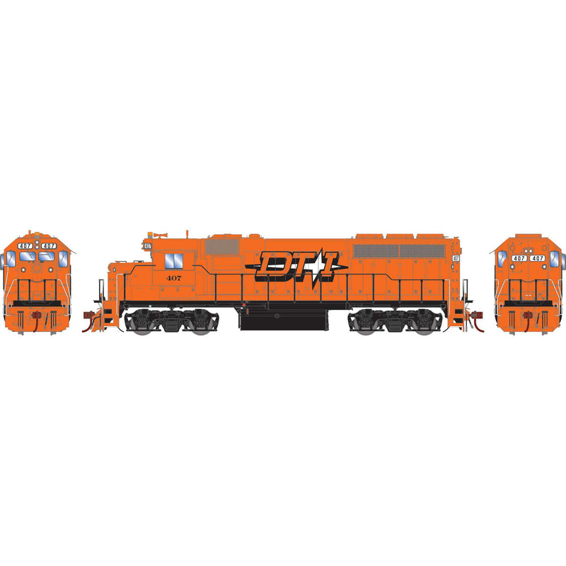 PREORDER Athearn Genesis ATHG64931 HO GP40-2 w/DCC & Sound, DT&I