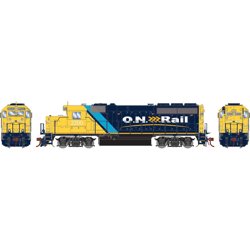 PREORDER Athearn Genesis ATHG64938 HO GP40-2 w/DCC & Sound, ONT