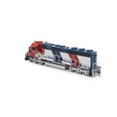 Athearn HO ATHG65808 SD45-2 with DCC & Sound, SF/Bicentennial
