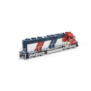 Athearn HO ATHG65808 SD45-2 with DCC & Sound, SF/Bicentennial