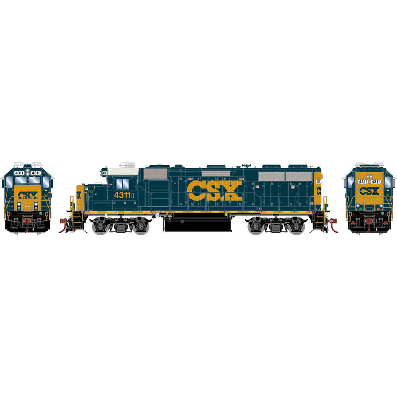 PREORDER Athearn Genesis ATHG66251 HO GP39-2, CSX/YN3