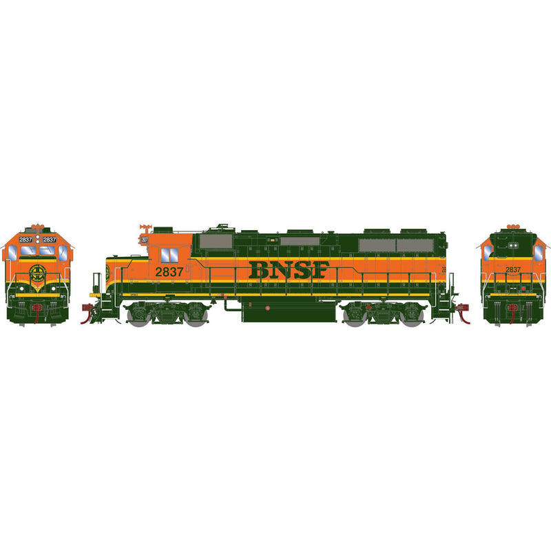 PREORDER Athearn Genesis ATHG66257 HO GP39-2u, BNSF