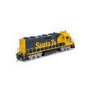 PREORDER Athearn Genesis ATHG66352 HO GP39-2u w/DCC & Sound, ATSF