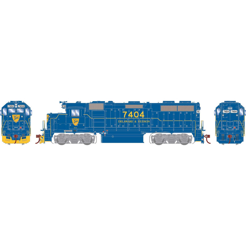 PREORDER Athearn Genesis ATHG66358 HO GP39-2 w/DCC & Sound, D&H