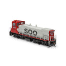 PREORDER Athearn Genesis ATHG66370 HO MP15AC Locomotive With DCC & Sound, SOO